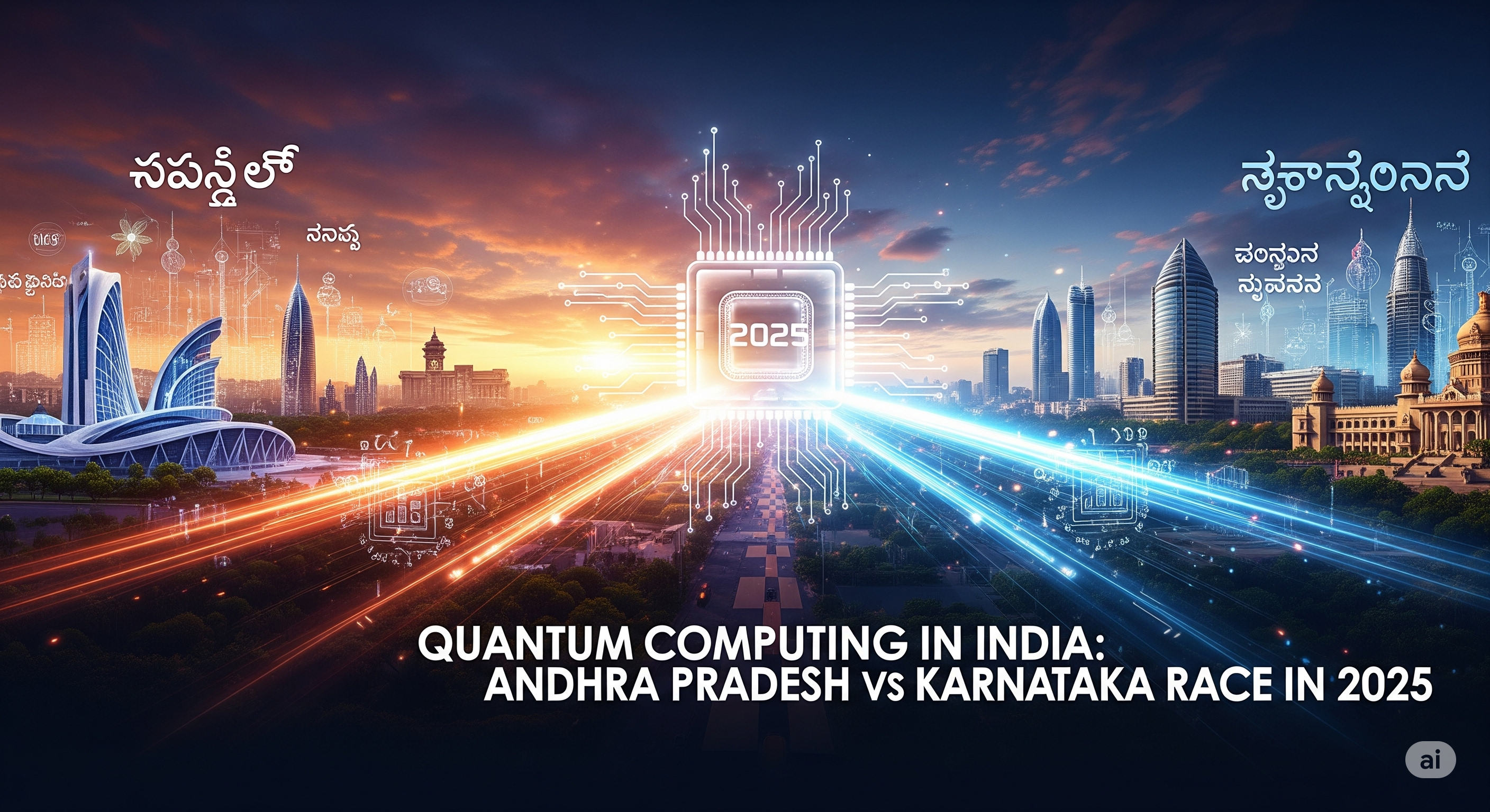 Quantum Computing in India: Andhra Pradesh vs Karnataka Race in 2025